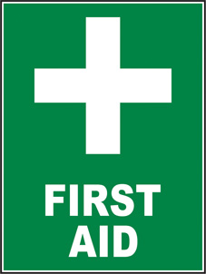 SAFETY SIGN (SAV) | First Aid